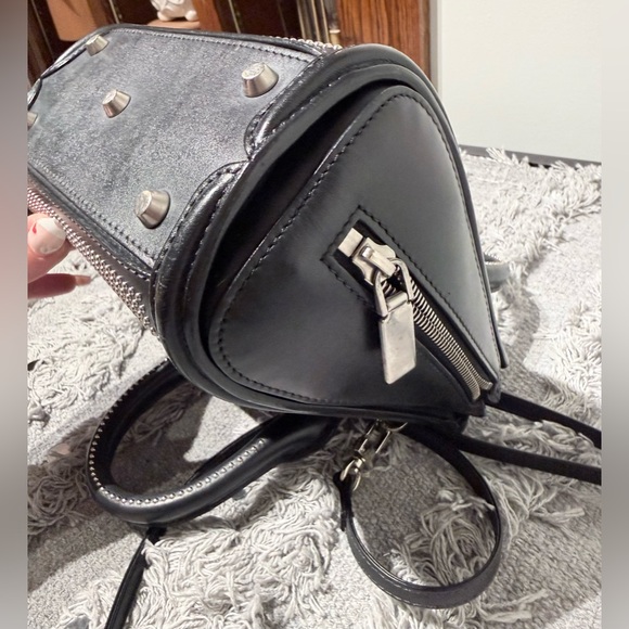 Alexander McQueen Heroine Mini Studded Leather Tote - Picture 14 of 16